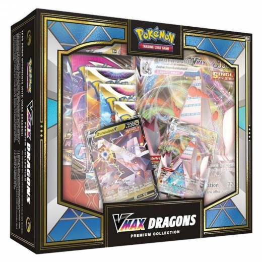 Pokémon TCG: VMAX Dragons Premium Collection ryhmässä  @ Spelexperten (POK85128)