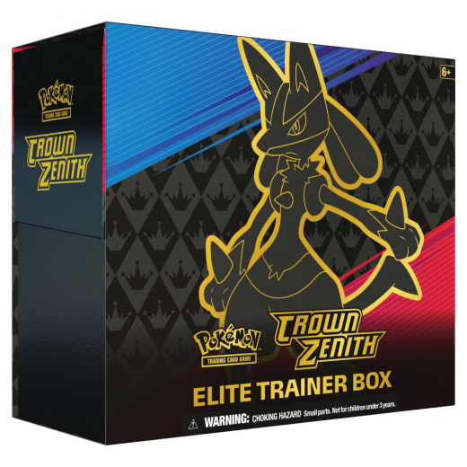 Pokémon TCG: Crown Zenith Elite Trainer Box ryhmässä SEURAPELIT / Pokémon @ Spelexperten (POK85147)