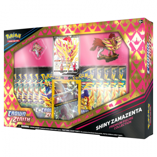 Pokémon TCG: Crown Zenith - Shiny Zamazenta Figure Collection ryhmässä  @ Spelexperten (POK85163-ZAM)