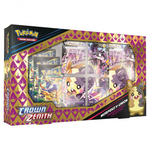 Pokémon TCG: Crown Zenith Premium Playmat Collection - Morpeko V‑UNION ryhmässä  @ Spelexperten (POK85181)