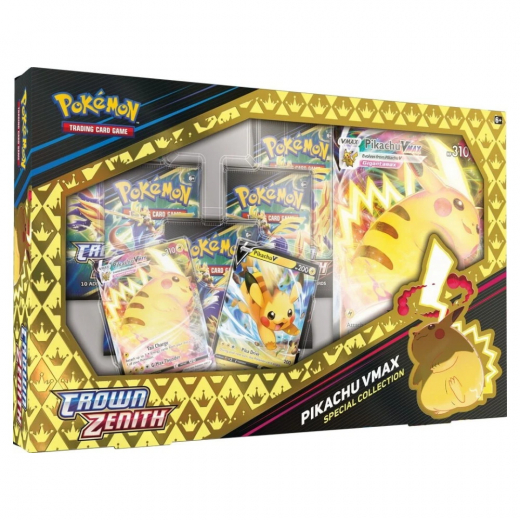 Pokémon TCG: Crown Zenith - Special Collection Pikachu VMAX ryhmässä SEURAPELIT / Pokémon @ Spelexperten (POK85188)