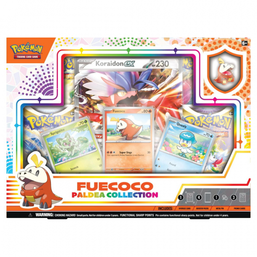 Pokémon TCG:  Paldea Collection - Fuecoco ryhmässä SEURAPELIT / Pokémon @ Spelexperten (POK85211-FUE)