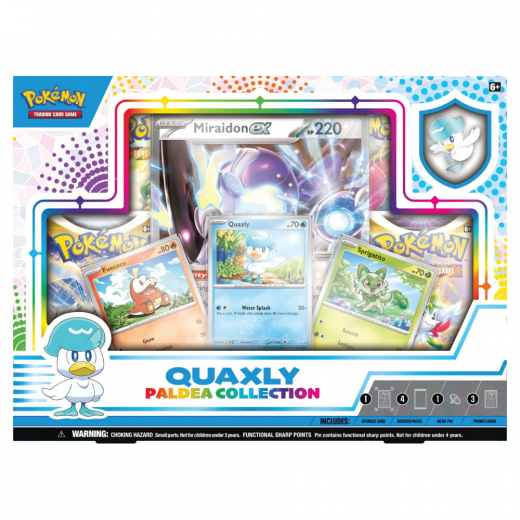 Pokémon TCG:  Paldea Collection - Quaxly ryhmässä  @ Spelexperten (POK85211-QUA)