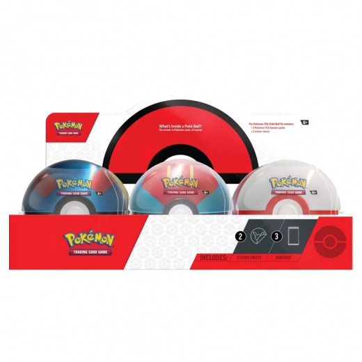 Pokemon TCG: Poké Ball Tin Fall 2023 ryhmässä SEURAPELIT / Pokémon @ Spelexperten (POK85275)