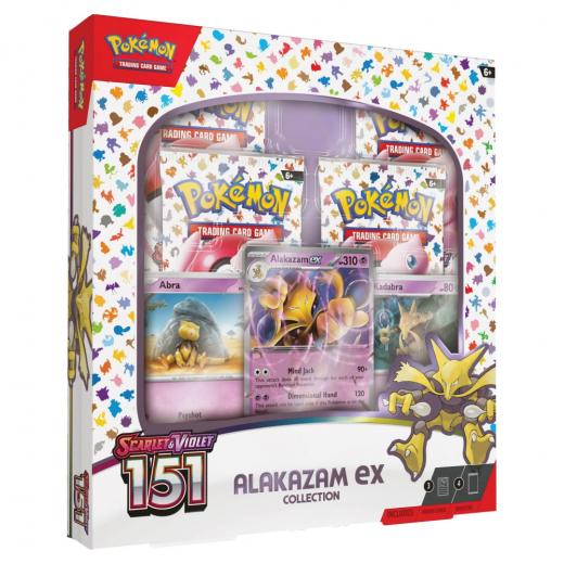 Pokémon TCG: Scarlet & Violet 151 - Alakazam ex ryhmässä SEURAPELIT / Pokémon @ Spelexperten (POK85312)