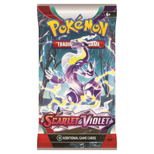 Pokémon TCG: Scarlet & Violet Booster Pack ryhmässä SEURAPELIT / Pokémon @ Spelexperten (POK85324-BOS)