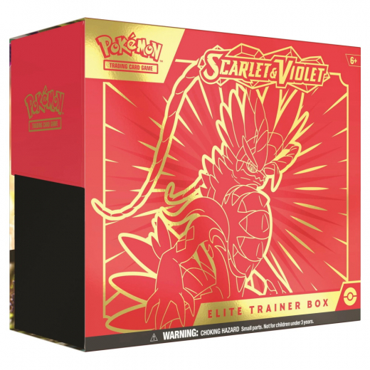 Pokémon TCG: Scarlet & Violet Elite Trainer Box Koraidon ryhmässä SEURAPELIT / Pokémon @ Spelexperten (POK85341-KOR)