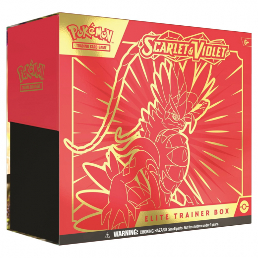 Pokémon TCG: Scarlet & Violet Elite Trainer Box Koraidon ryhmässä  @ Spelexperten (POK85341-KOR)
