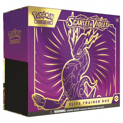 Pokémon TCG: Scarlet & Violet Elite Trainer Box Miraidon ryhmässä SEURAPELIT / Pokémon @ Spelexperten (POK85341-MIR)