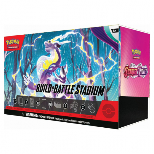 Pokémon TCG: Scarlet & Violet Build & Battle Stadium ryhmässä SEURAPELIT / Korttipelit @ Spelexperten (POK85347)