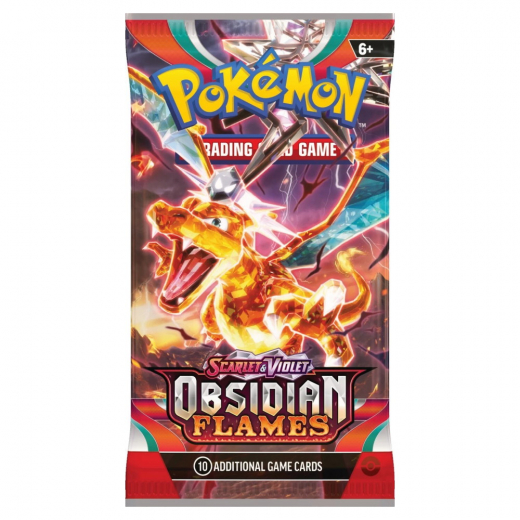 Pokémon TCG: Obsidian Flames Booster Pack ryhmässä SEURAPELIT / Pokémon @ Spelexperten (POK85374-BOS)