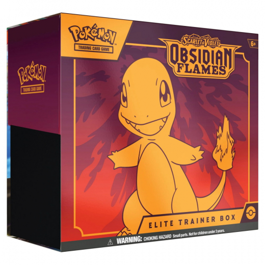 Pokémon TCG: Obsidian Flames Elite Trainer Box ryhmässä SEURAPELIT / Pokémon @ Spelexperten (POK85391)