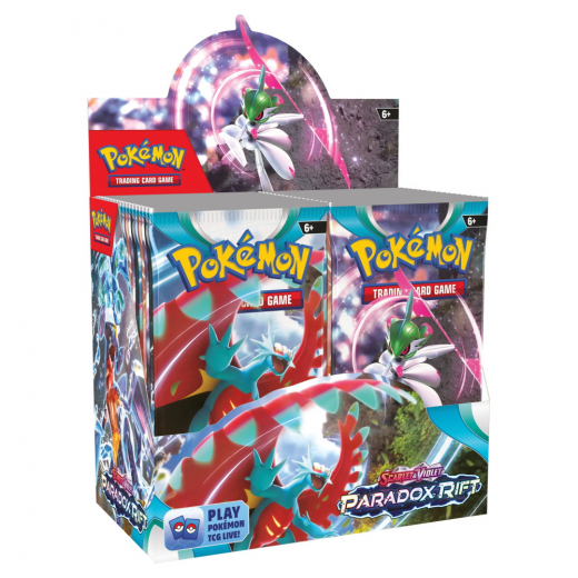 Pokémon TCG: Paradox Rift Booster Display ryhmässä SEURAPELIT / Pokémon @ Spelexperten (POK85399-DIS)