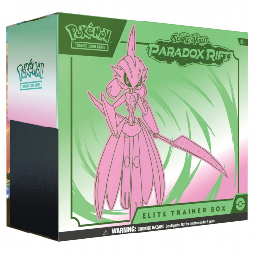 Pokémon TCG: Paradox Rift Elite Trainer Box - Iron Valiant ryhmässä SEURAPELIT / Pokémon @ Spelexperten (POK85416-IRO)