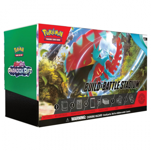 Pokémon TCG: Paradox Rift - Build & Battle Stadium ryhmässä SEURAPELIT / Pokémon @ Spelexperten (POK85422)