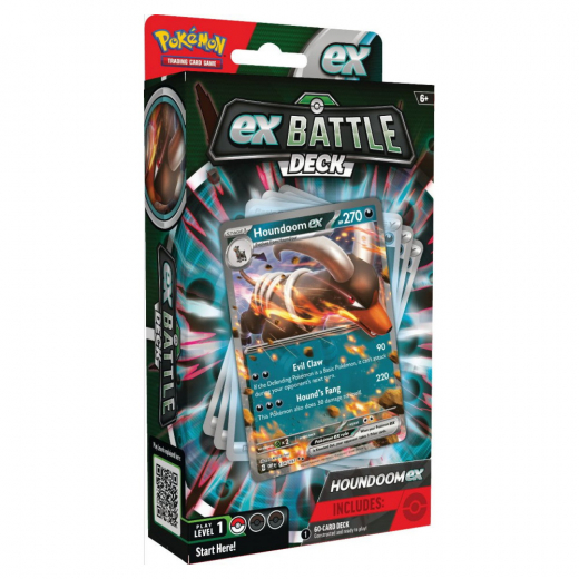 Pokémon TCG: Battle Deck - Houndoom ex ryhmässä SEURAPELIT / Pokémon @ Spelexperten (POK85591-HOU)