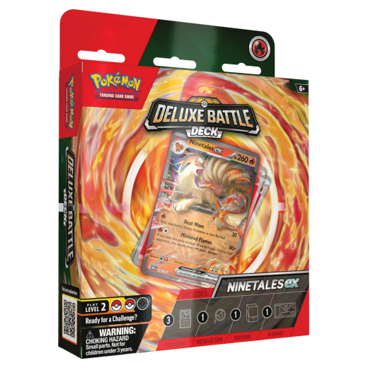 Pokémon TCG: Deluxe Battle Deck - Ninetales ex ryhmässä SEURAPELIT / Pokémon @ Spelexperten (POK85600-NIN)