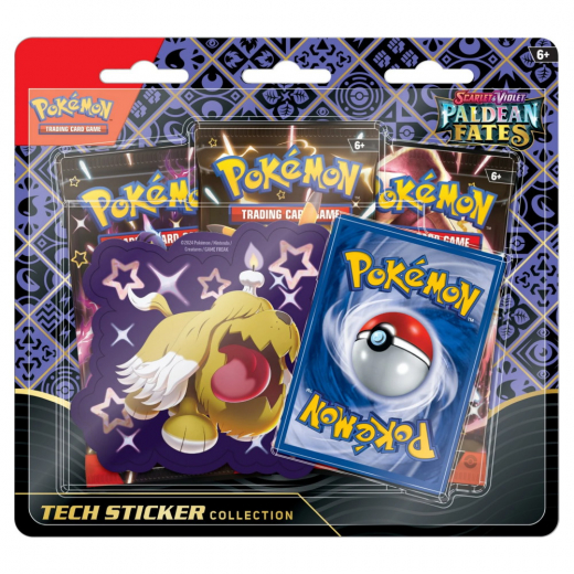 Pokémon TCG: Paldean Fates Tech Sticker Collection - Greavard ryhmässä SEURAPELIT / Pokémon @ Spelexperten (POK85613-GRE)