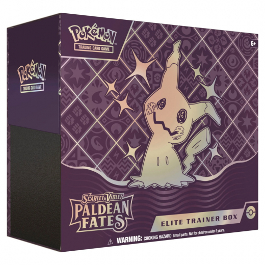 Pokémon TCG: Paldean Fates Elite Trainer Box ryhmässä SEURAPELIT / Pokémon @ Spelexperten (POK85618)