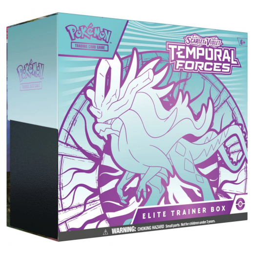 Pokémon TCG: Temporal Forces Elite Trainer Box - Flutter Mane ryhmässä SEURAPELIT / Pokémon @ Spelexperten (POK85657-FLU)