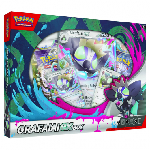 Pokémon TCG: Grafaiai ex Box ryhmässä SEURAPELIT / Pokémon @ Spelexperten (POK85747)