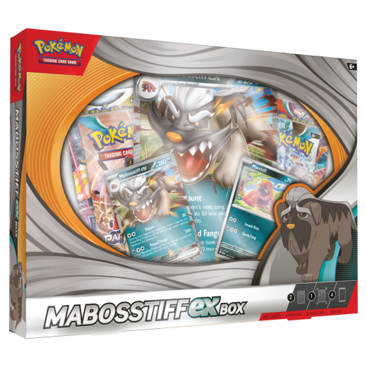 Pokémon TCG: Mabosstiff ex Box ryhmässä SEURAPELIT / Pokémon @ Spelexperten (POK85869)
