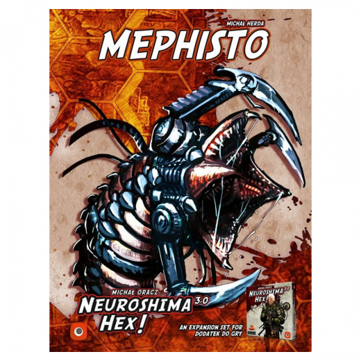 Neuroshima Hex! 3.0 - Mephisto (Exp.) ryhmässä SEURAPELIT / Lisäosat @ Spelexperten (POR80125)