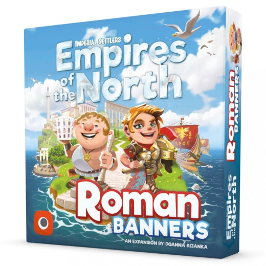 Imperial Settlers: Empires of the North - Roman Banners (Exp.) ryhmässä SEURAPELIT / Lisäosat @ Spelexperten (POR82921)