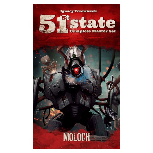 51st State: Master Set - Moloch (Exp.) ryhmässä SEURAPELIT / Lisäosat @ Spelexperten (POR83607)