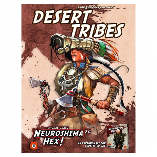 Neuroshima Hex! 3.0 - Desert Tribes (Exp.) ryhmässä SEURAPELIT / Lisäosat @ Spelexperten (POR89579)