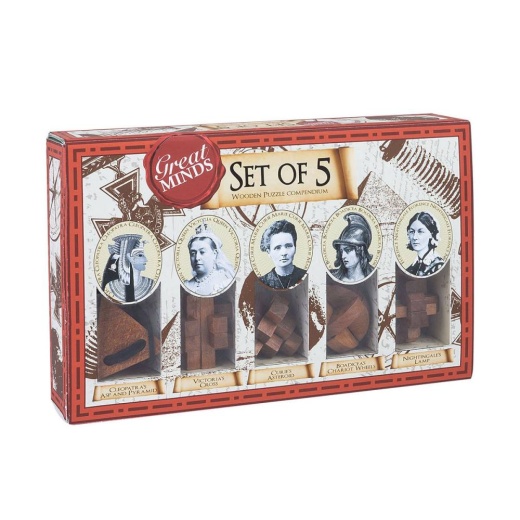 Great Minds: 5-pack Puzzles ryhmässä SEURAPELIT / Pulmia & puuhaa @ Spelexperten (PP1528)