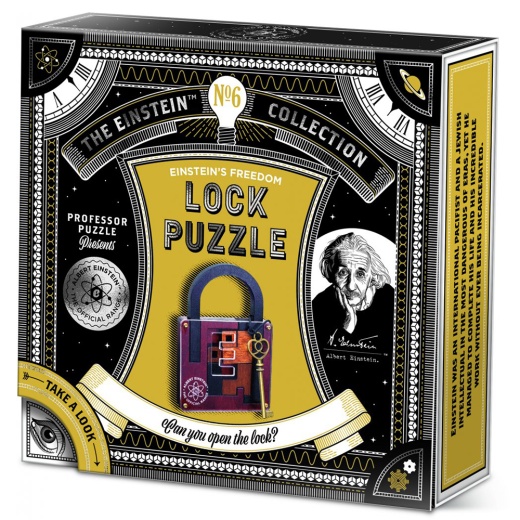 Einstein Lock Puzzle ryhmässä SEURAPELIT / Pulmia & puuhaa @ Spelexperten (PP2908)