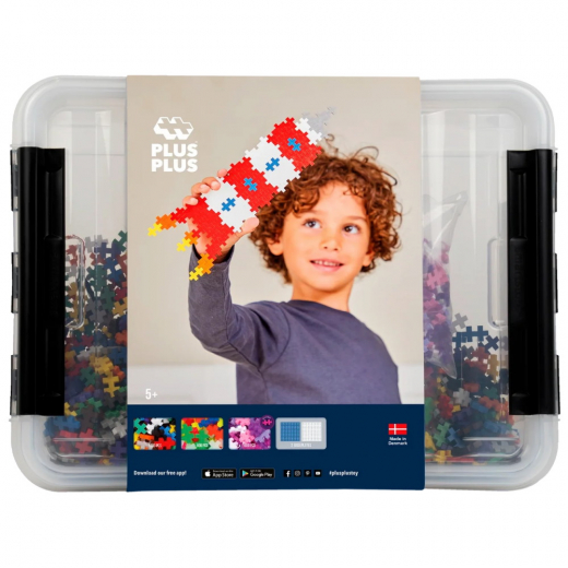 Plus-Plus - Storage Box 2400 pcs ryhmässä LELUT / Rakennuspalikat / PLUS PLUS @ Spelexperten (PP3406)