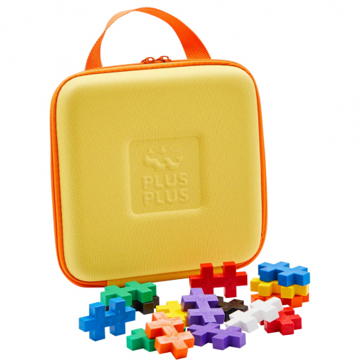 Plus-Plus - BIG Yellow Travel Case ryhmässä LELUT / Rakennuspalikat / PLUS PLUS @ Spelexperten (PP3430)