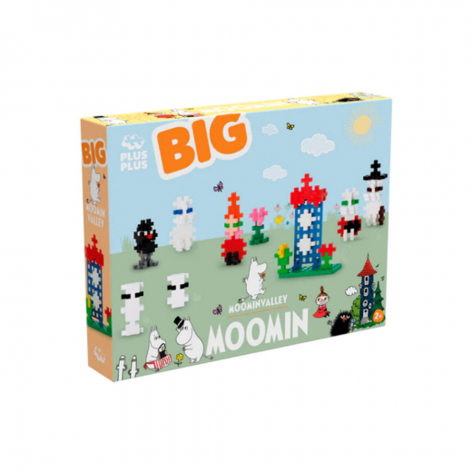 Plus-Plus - BIG Moominvalley Set 120kpl ryhmässä LELUT / Rakennuspalikat / PLUS PLUS @ Spelexperten (PP4401)