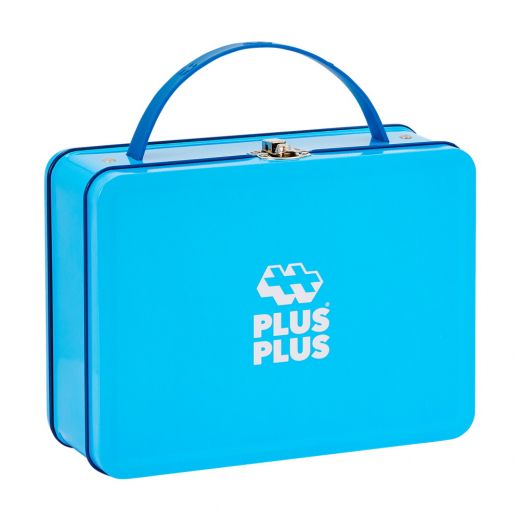 Plus-Plus - Blue Metal Case 600 pcs ryhmässä LELUT / Rakennuspalikat / PLUS PLUS @ Spelexperten (PP7002)