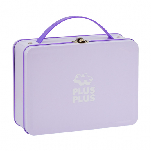 Plus-Plus - Purple Metal Case 600 pcs ryhmässä LELUT / Rakennuspalikat / PLUS PLUS @ Spelexperten (PP7003)