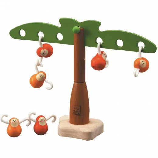 PlanToys Apinoiden tasapainoilu puissa ryhmässä SEURAPELIT / Pedagogiset pelit @ Spelexperten (PT5349)