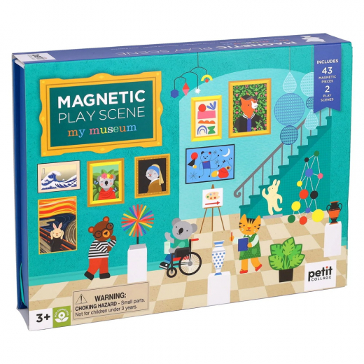 Magnetic Play Scene - My Museum ryhmässä LELUT / Figuurit ja leikkisarjat @ Spelexperten (PTC754)