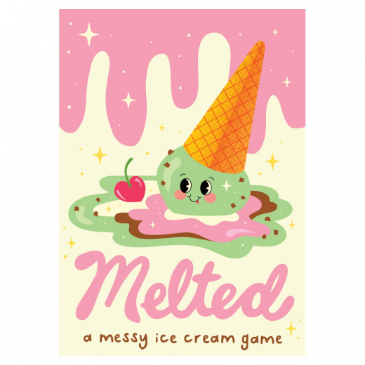 Melted: A Messy Ice Cream Game ryhmässä SEURAPELIT / Korttipelit @ Spelexperten (PTGMELT)