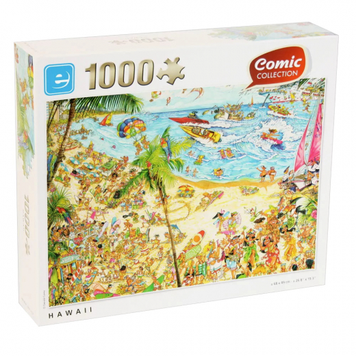 Palapelit: Comic Collection Hawaii 1000 Palaa ryhmässä PALAPELIT / 1000 palaa @ Spelexperten (PU56017)