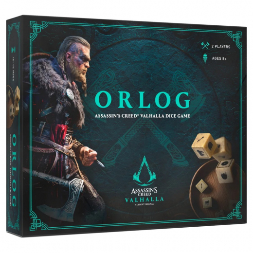 Assassin's Creed: Valhalla Orlog Dice Game ryhmässä SEURAPELIT / Strategiapelit @ Spelexperten (PURASS1410)