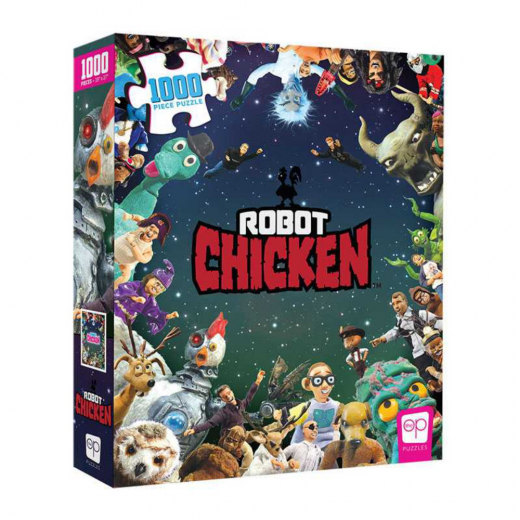 Usaopoly Palapeli: Robot Chicken - It Was Only a Dream 1000 Palaa ryhmässä PALAPELIT / 1000 palaa @ Spelexperten (PZ010-671)