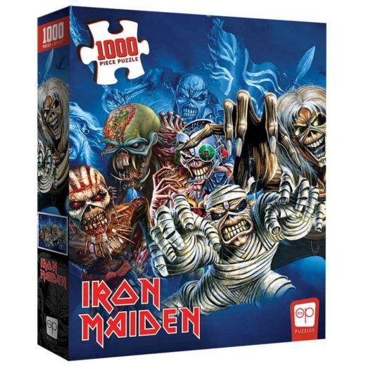 Usaopoly Palapeli Iron Maiden - The Faces of Eddie 1000 Palaa ryhmässä  @ Spelexperten (PZ144-659)