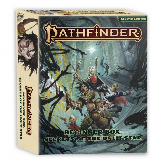 §Pathfinder RPG: Beginner Box - Secrets of the Unlit Star ryhmässä SEURAPELIT / Roolipelit / Pathfinder @ Spelexperten (PZO12013BX)