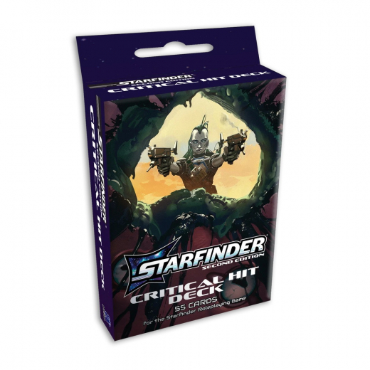 Starfinder RPG: Critical Hit Deck ryhmässä SEURAPELIT / Roolipelit / Starfinder @ Spelexperten (PZO20006MC)