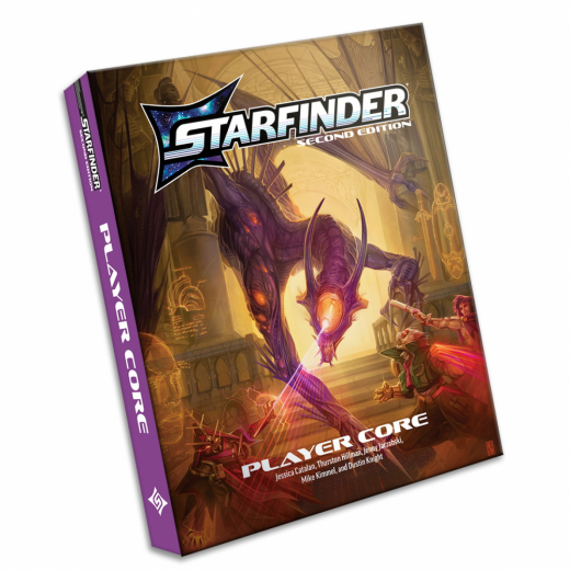 Starfinder RPG: Player Core Pocket Edition ryhmässä SEURAPELIT / Roolipelit / Starfinder @ Spelexperten (PZO22001PE)