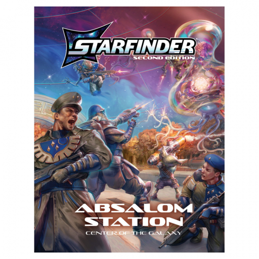 Starfinder RPG: Absalom Station - Center of the Galaxy ryhmässä SEURAPELIT / Roolipelit / Starfinder @ Spelexperten (PZO22007HC)