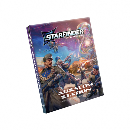 Starfinder RPG: Absalom Station - Center of the Galaxy Pocket Edition ryhmässä SEURAPELIT / Roolipelit / Starfinder @ Spelexperten (PZO22007PE)