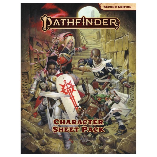 Pathfinder RPG: Character Sheet Pack ryhmässä SEURAPELIT / Roolipelit / Pathfinder @ Spelexperten (PZO2202)